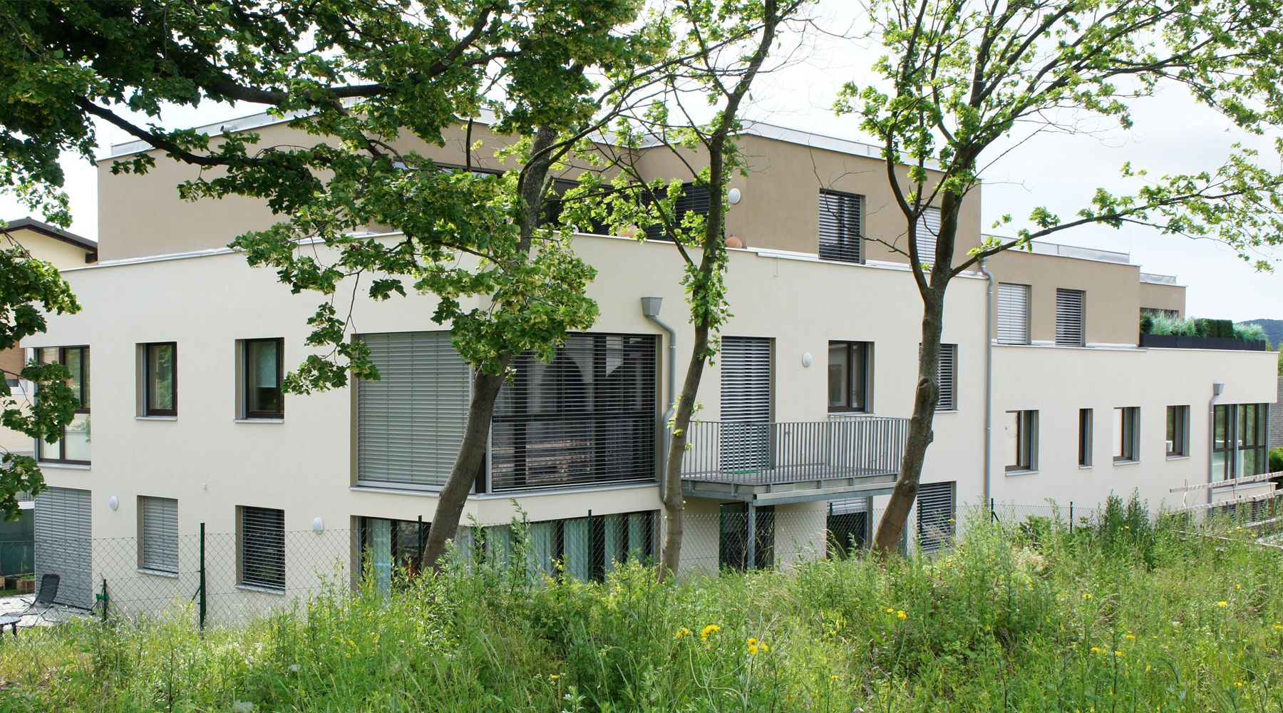 Alles im Grünen – Wohnbau Gießhübl