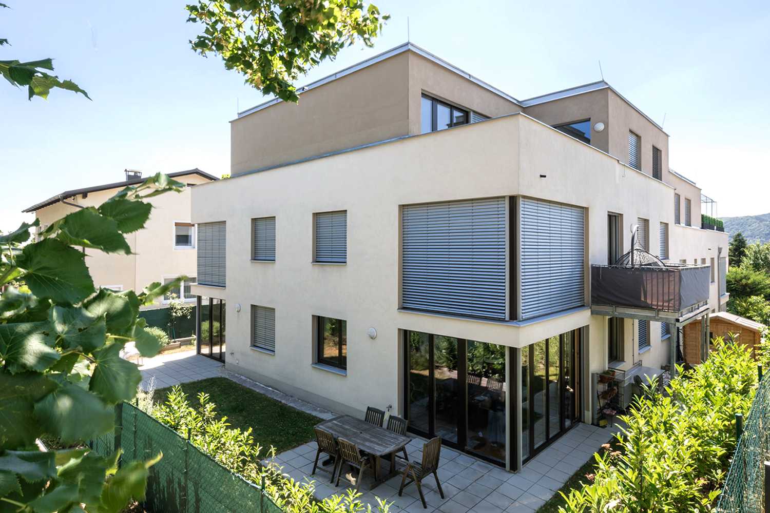 Alles im Grünen – Fassade