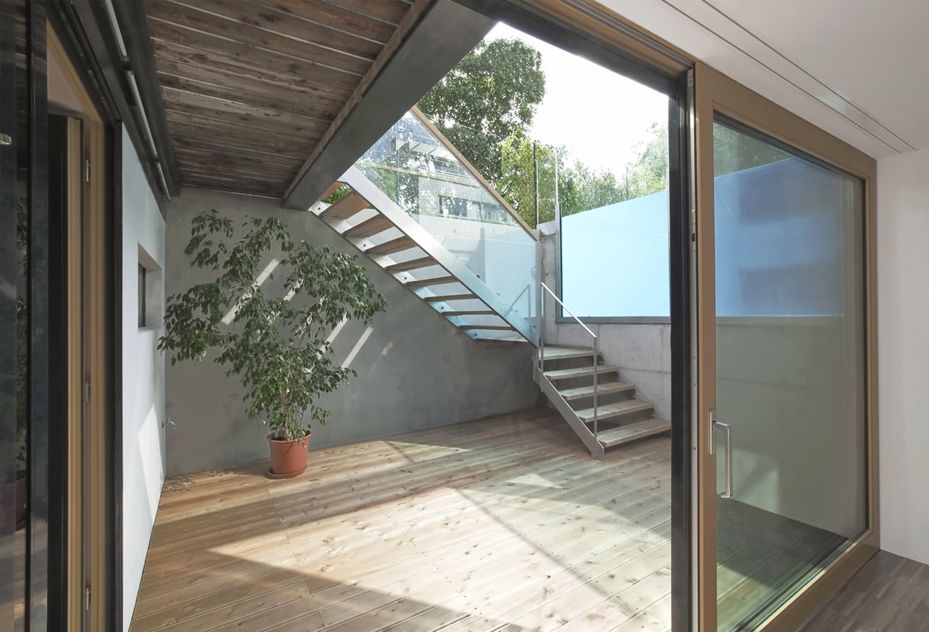 Einfamilienhaus Erweiterung – Pool