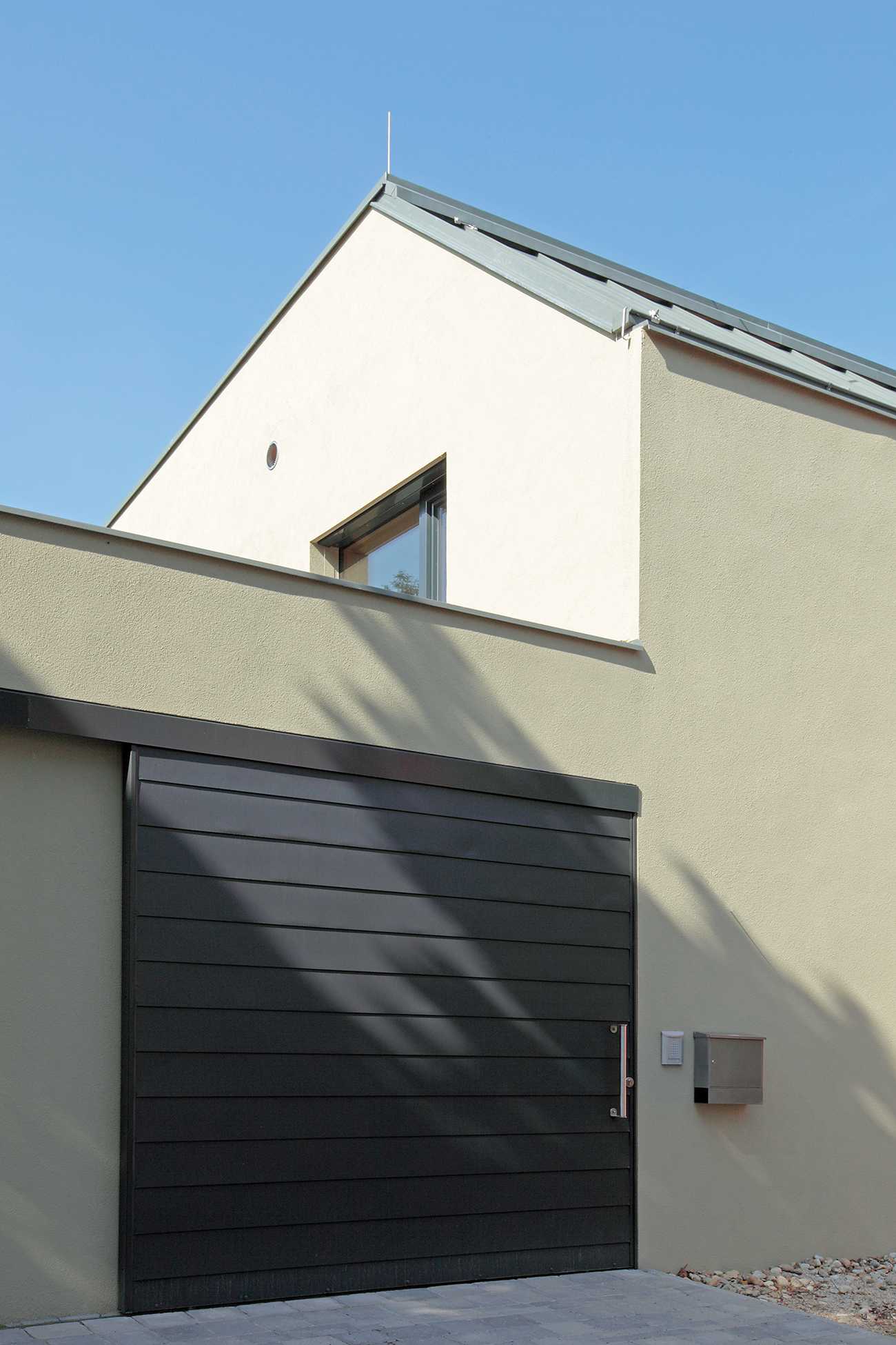 Einfamilienhaus Neubau – Innenhof